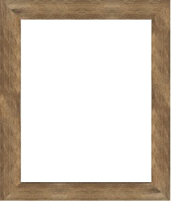 Teak Frame - Brown Barnwood